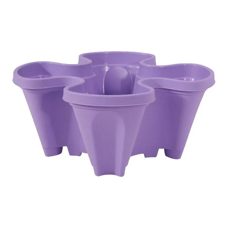 Stackable Plant Pots with Castors – Vertical Garden System