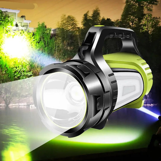 LED Dual-Sided Torch – Waterproof Work Lamp for Outdoor Activities and Emergencies