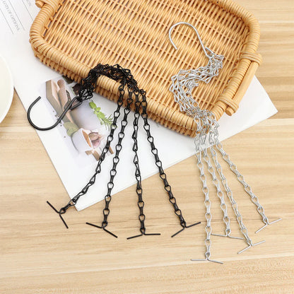 Heavy-Duty Plant Hangers with Chains – Strong Suspension for Flower Pots & Garden Plants