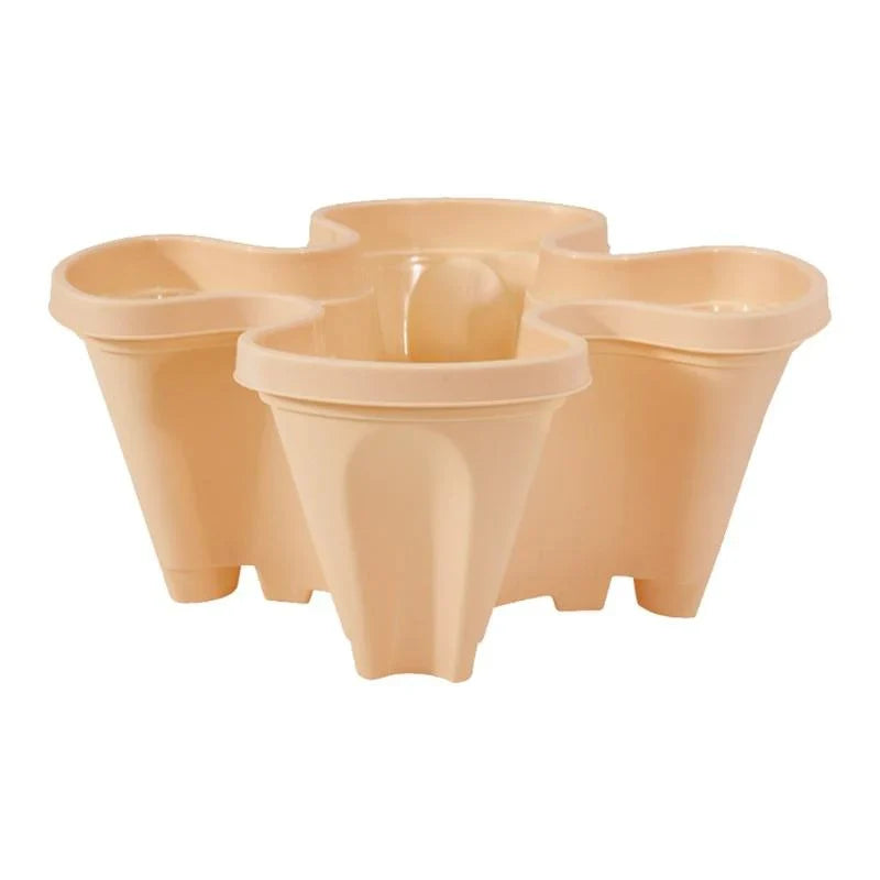 Stackable Plant Pots with Castors – Vertical Garden System