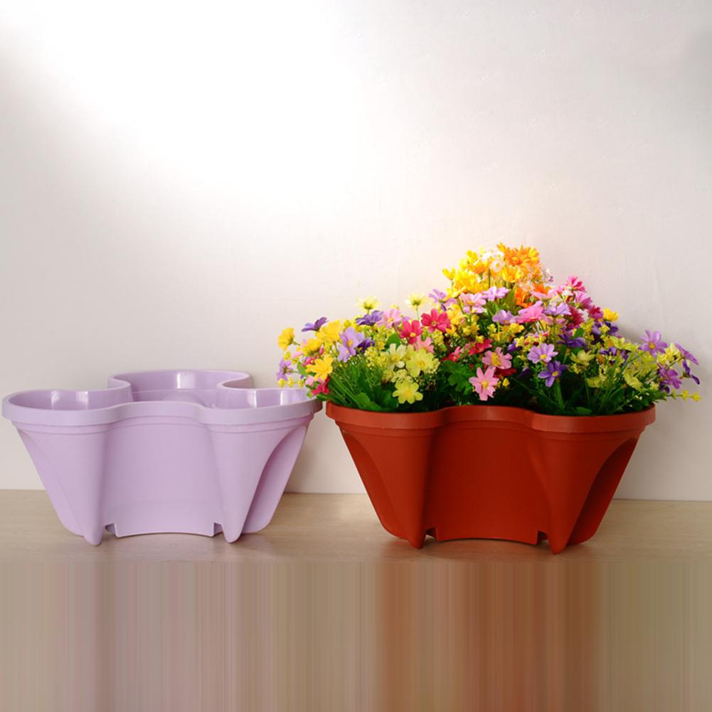Vertical Stackable Plant Tower - Multi-Tier Garden Planters for Herbs and Vegetables