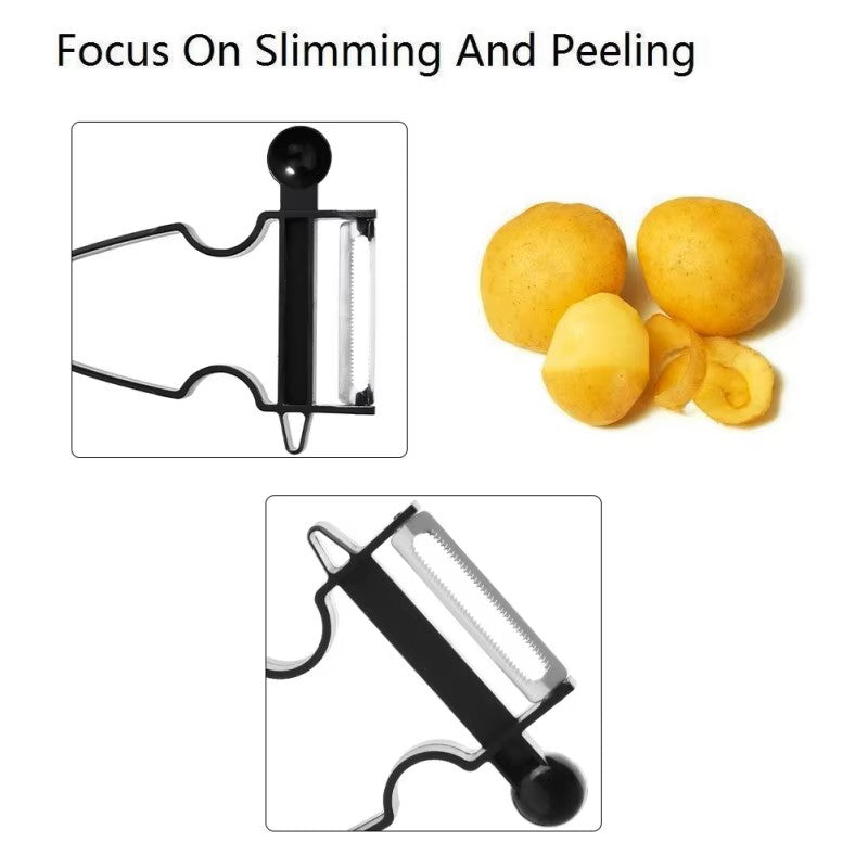 3-in-1 Vegetable Peeler Set – Multifunctional Kitchen Tool