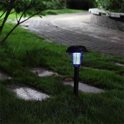 Solar Mosquito Killer Lamp with LED Light – Waterproof Insect Trap and UV Mosquito Repellent for Garden