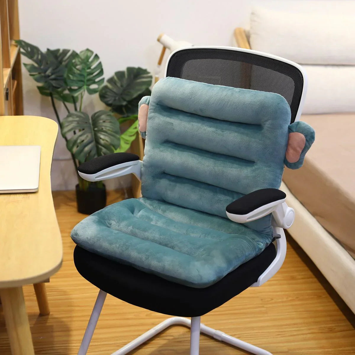 Ergonomic Support Cushion For Back & Seat Comfort