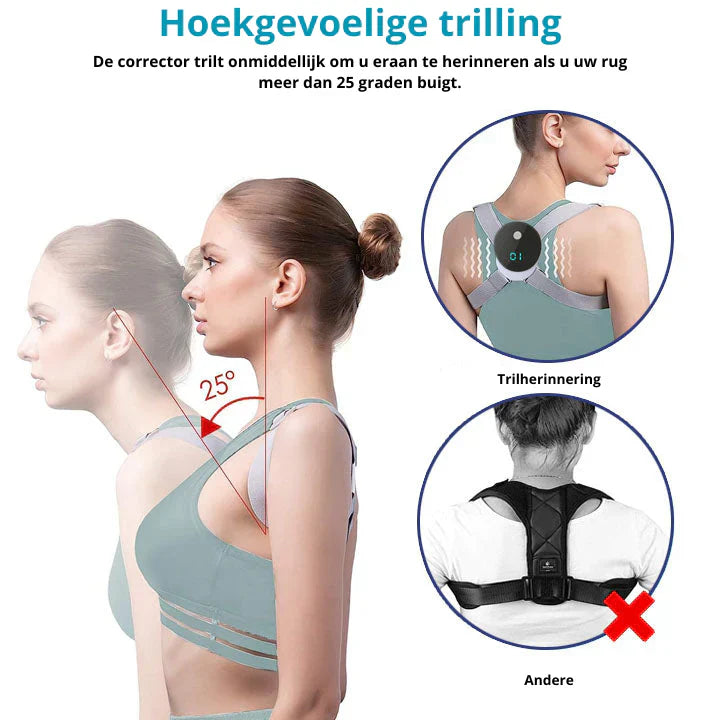 Smart EMS Posture Corrector Brace