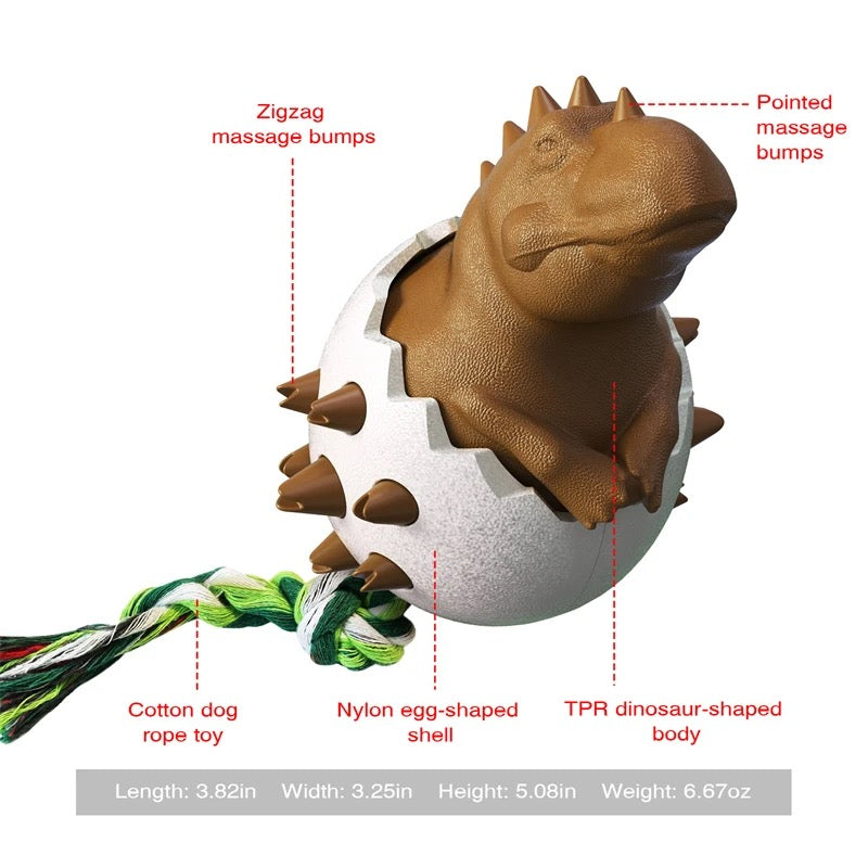 Dino Egg - Durable Chew Toy
