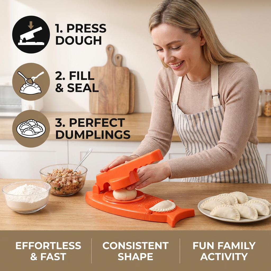 Dumpling Maker for the Kitchen – Practical Kitchen Tool