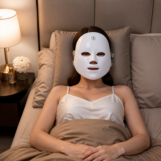 LED Face Mask – Professional Light Therapy for Skin Rejuvenation at Home