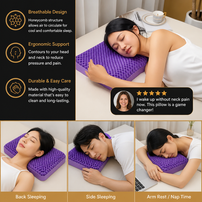 Ergonomic & Breathable Air Pillow for a Restful Sleep