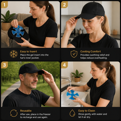 Cooling Cap Ice Pack Insert