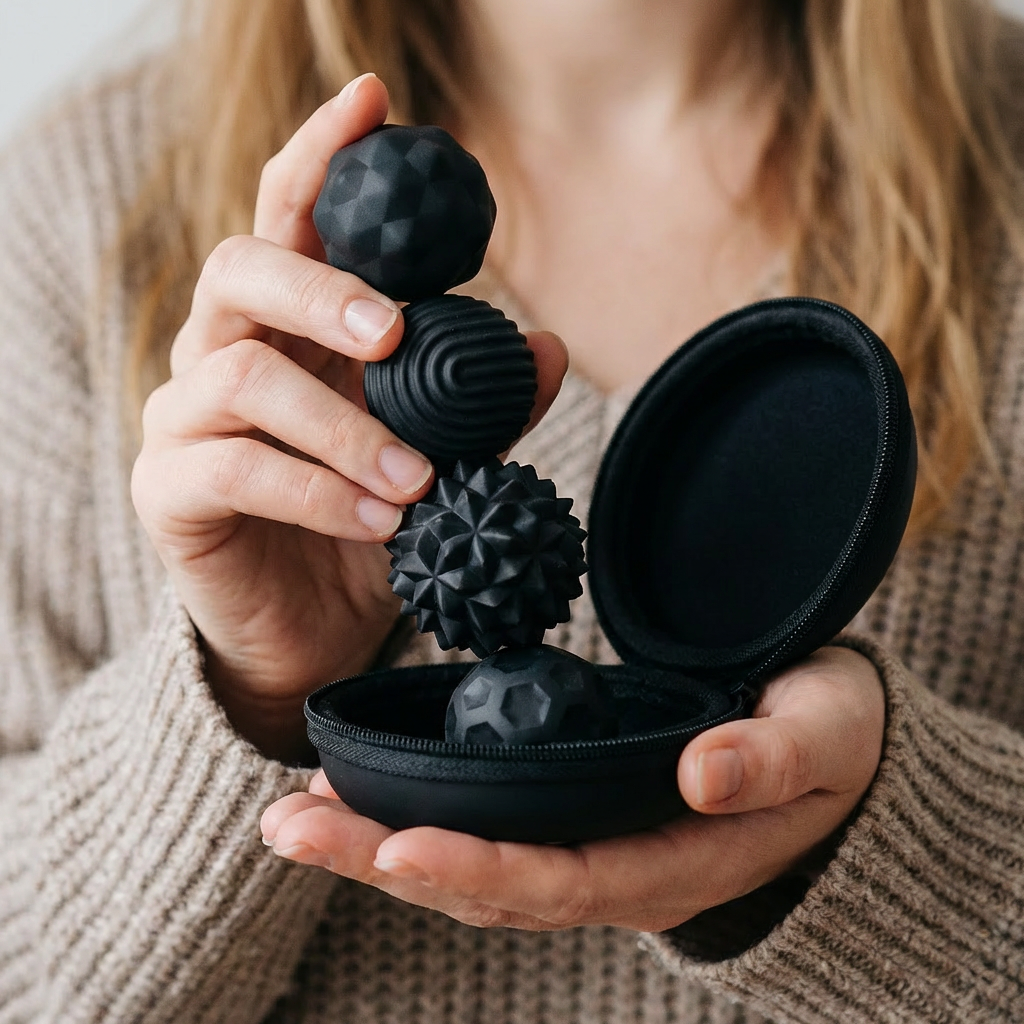 Magnetic Silicone Balls – Sensory Fidget Toy for Stress Relief and Relaxation