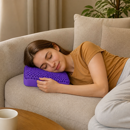 Ergonomic & Breathable Air Pillow for a Restful Sleep