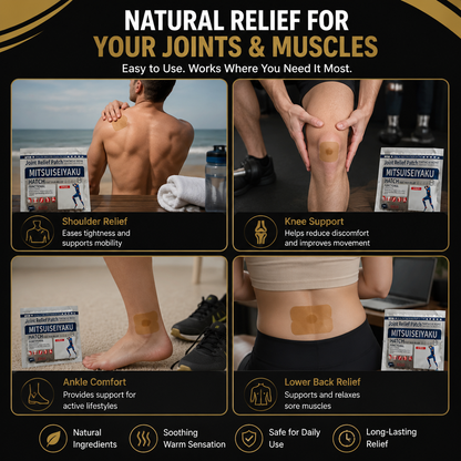 Herbal Ginger Pain Relief & Joint Comfort Patch