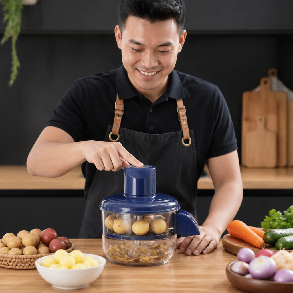 Automatic Hands-Free Electric Peeling Machine