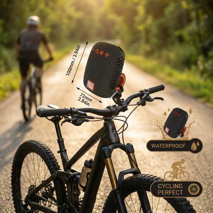 Wireless Bluetooth Speaker – Waterproof & Perfect for Cycling