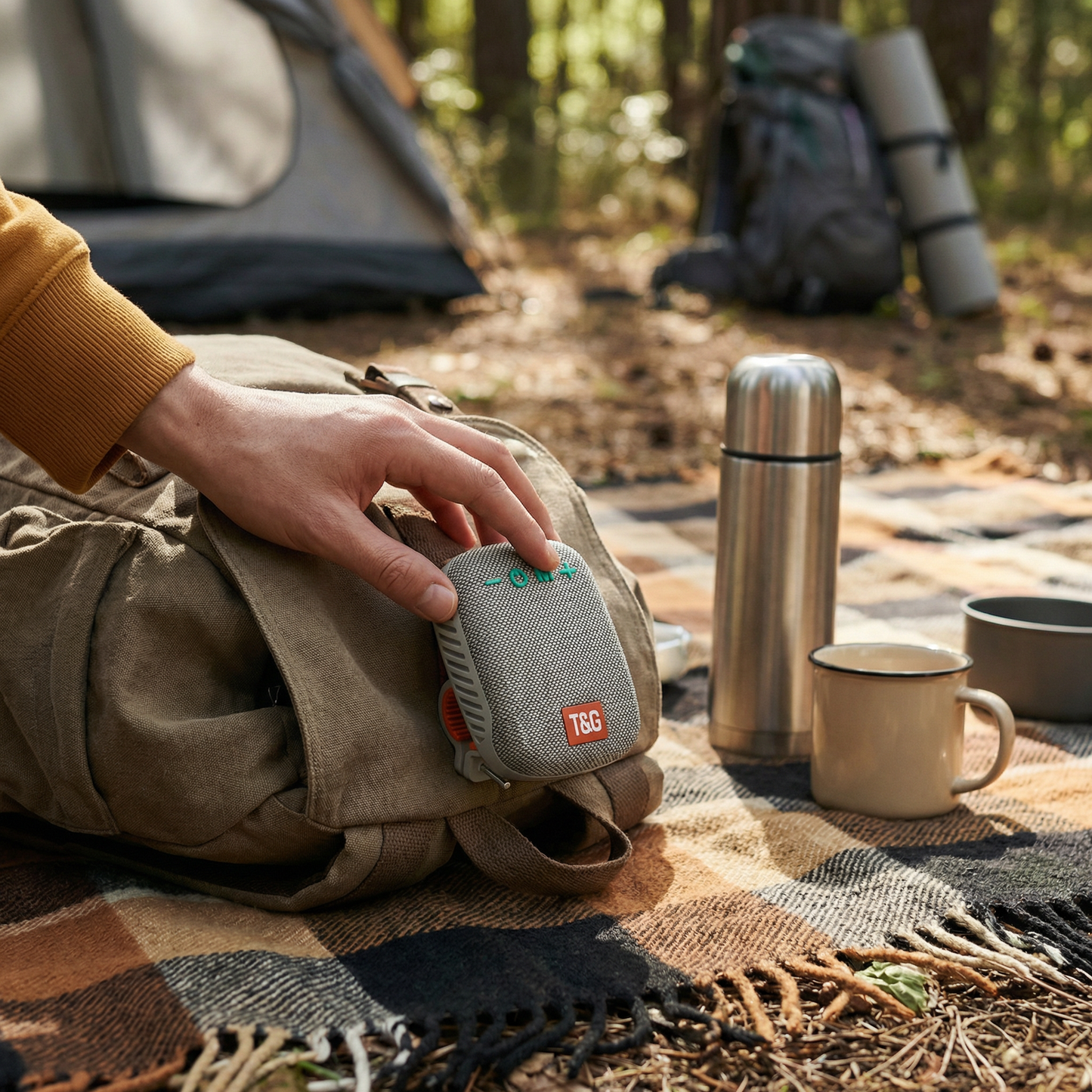 Wireless Bluetooth Speaker – Waterproof & Perfect for Cycling
