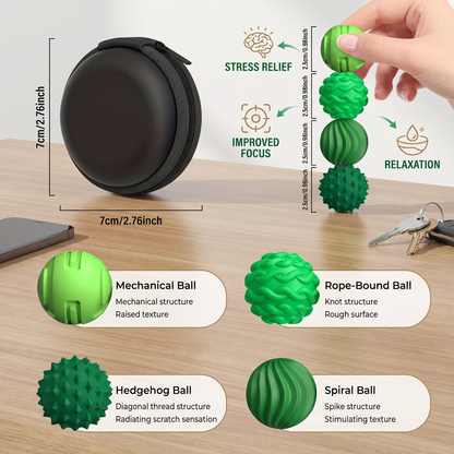 Magnetic Silicone Balls – Sensory Fidget Toy for Stress Relief and Relaxation