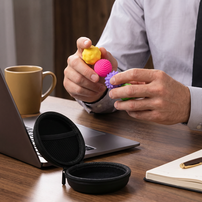 Magnetic Silicone Balls – Sensory Fidget Toy for Stress Relief and Relaxation