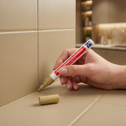 Anti-mold & waterproof grout pen for tiles