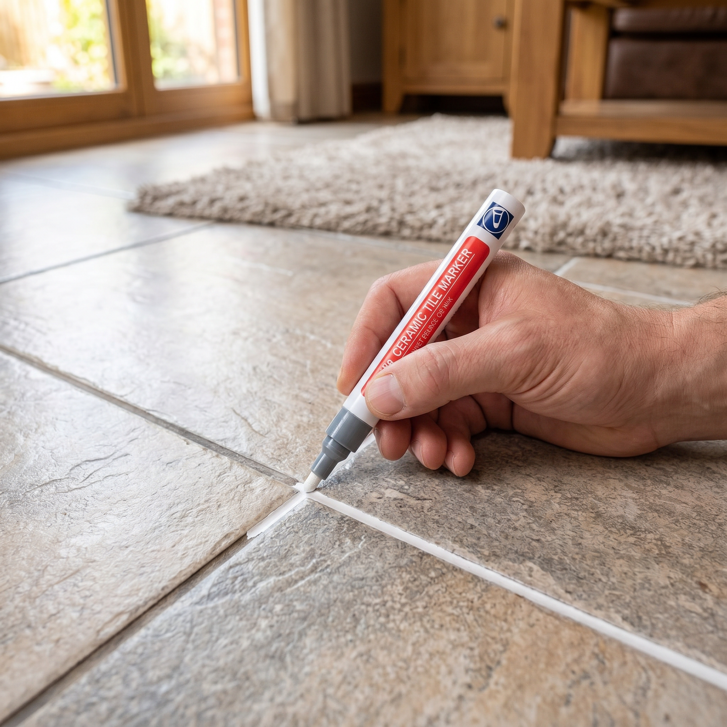 Anti-mold & waterproof grout pen for tiles