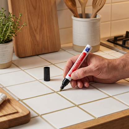 Anti-mold & waterproof grout pen for tiles