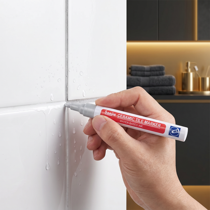 Anti-mold & waterproof grout pen for tiles