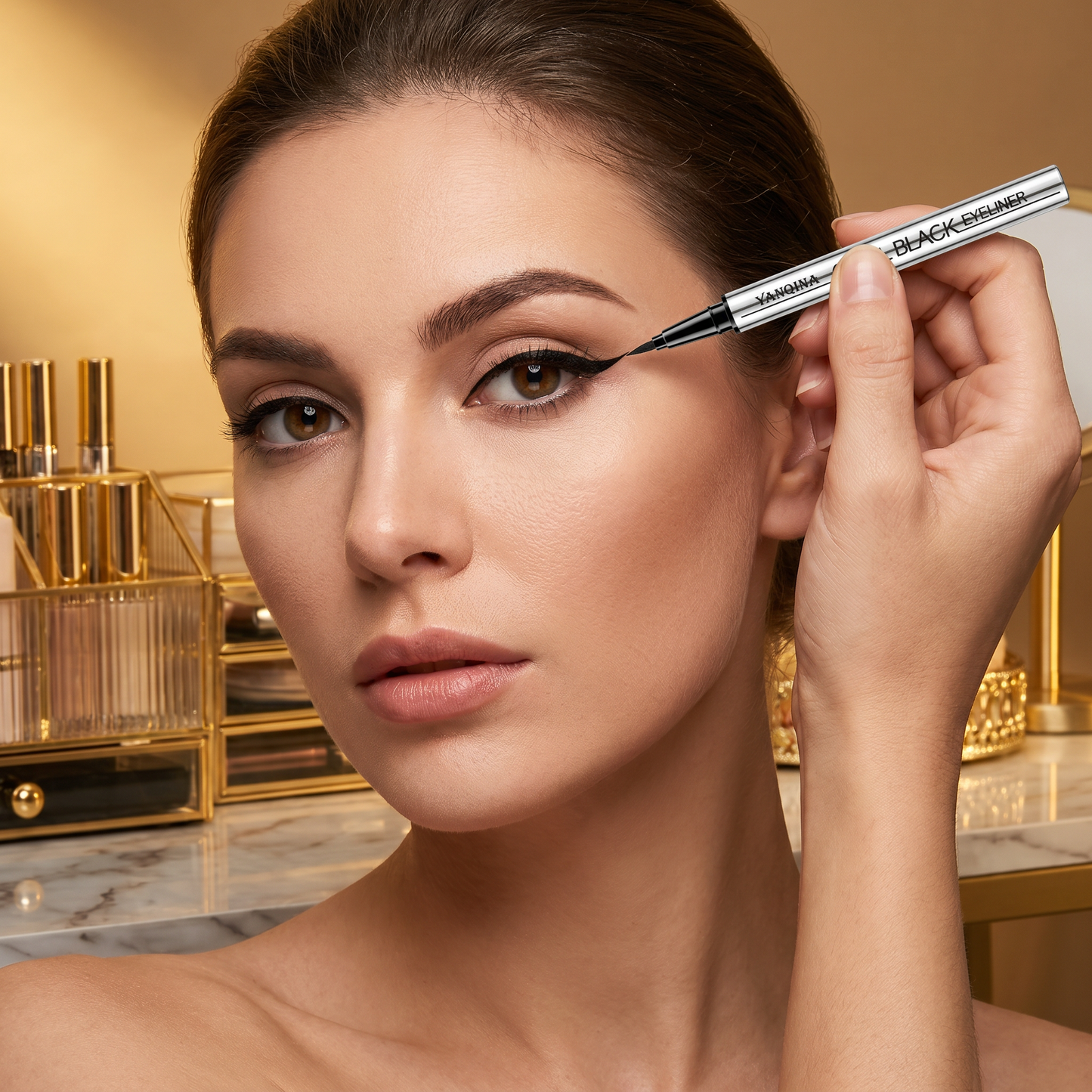 Ultra Precision Waterproof Liquid Eyeliner Pen