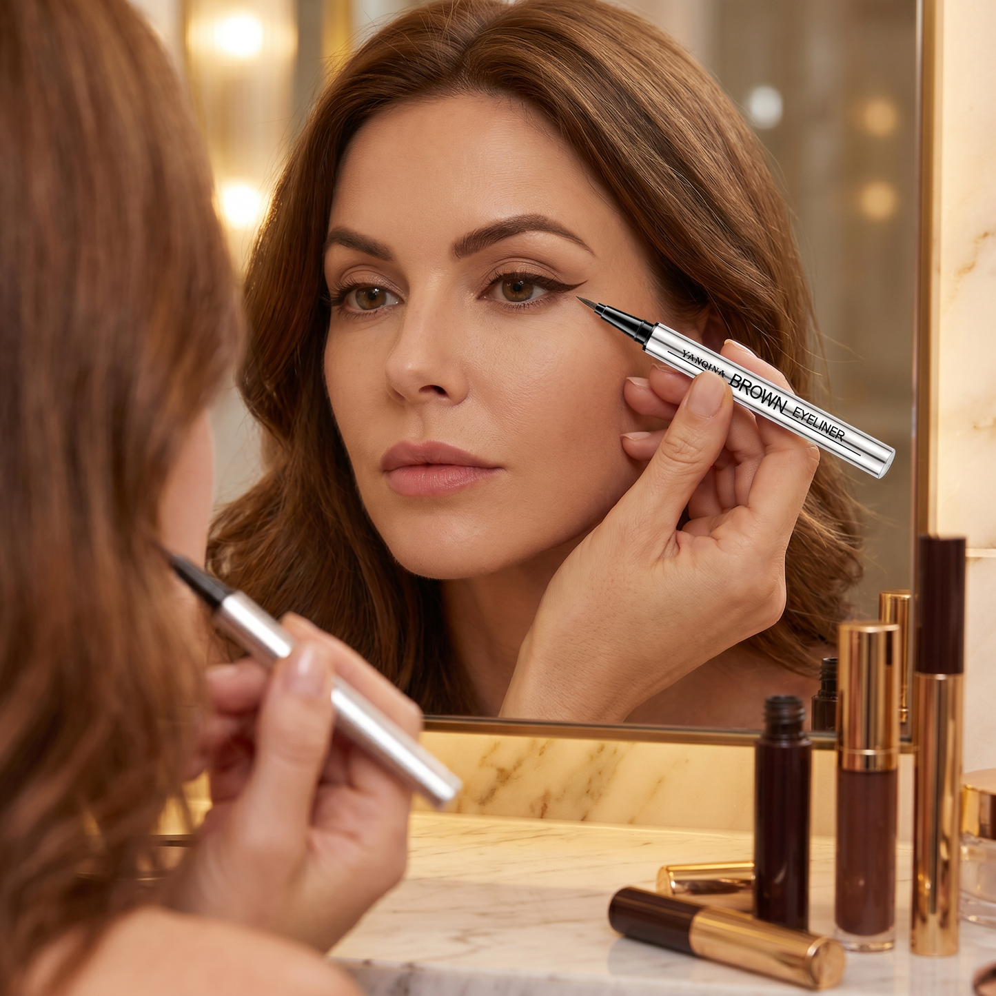 Ultra Precision Waterproof Liquid Eyeliner Pen