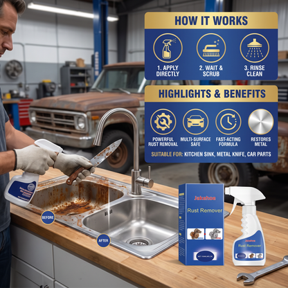 Heavy-Duty Rust Remover – Metal Cleaner & Degreaser