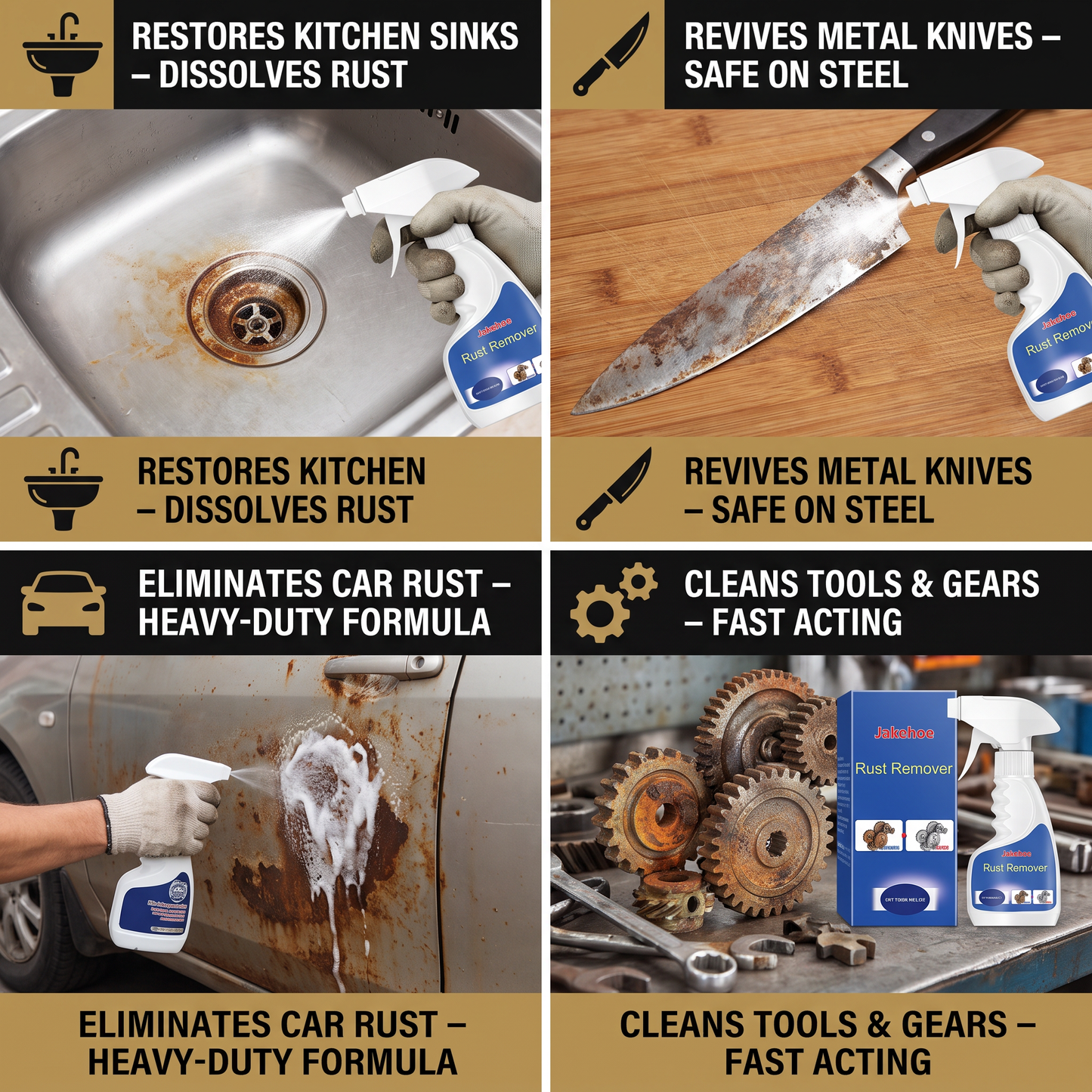 Heavy-Duty Rust Remover – Metal Cleaner & Degreaser