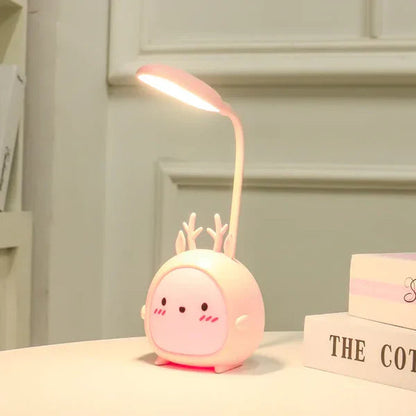 Child-Friendly LED Reading Lamp With USB Night Light