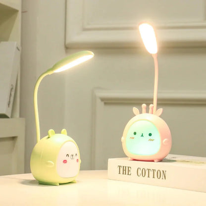 Child-Friendly LED Reading Lamp With USB Night Light
