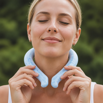 Self-Cooling Neckband – Reusable Cooling Band for Hot Days, Sports & Outdoor Use