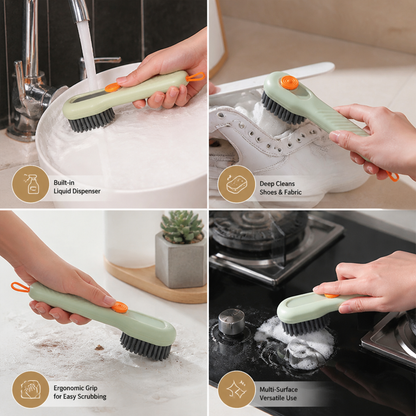 Multifunctional Cleaning Brush – With Integrated Liquid Dispenser for Versatile Applications