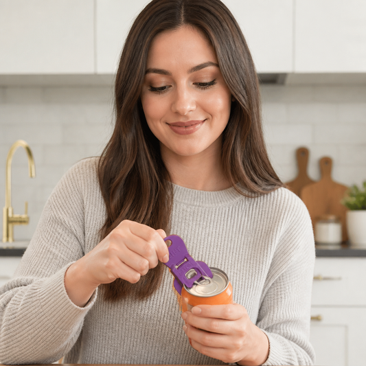 Compact Can Opener – Effortless Opening with Reliable and Dustproof Seal