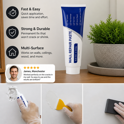 Instant Wall Repair Cream – Quick Crack & Hole Filler