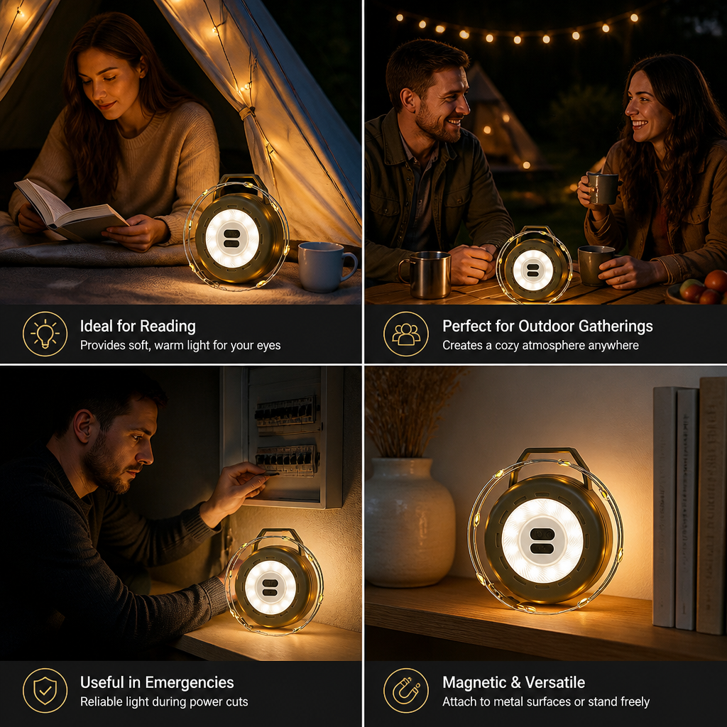 Retractable String Lights