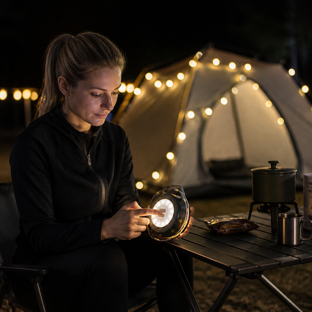 Retractable String Lights