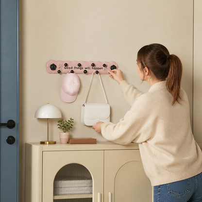 Heavy-Duty Suction Cup Hook Rail