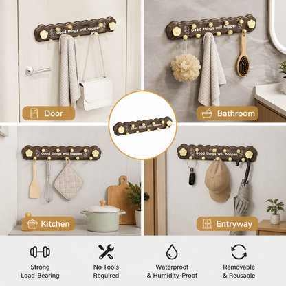Heavy-Duty Suction Cup Hook Rail