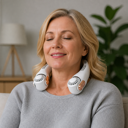 Portable Hands-Free Neck Cooling Fan