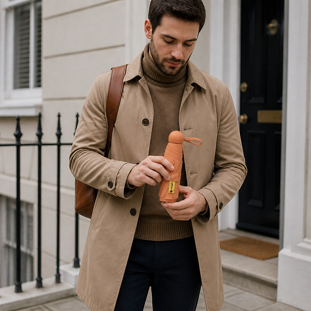 Lightweight Mini Travel Sun Umbrella – Fits in Any Bag