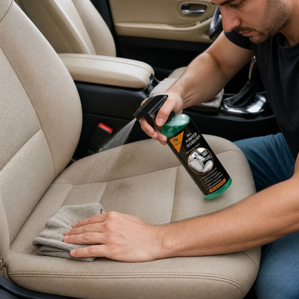 Multi-Purpose Car Cleaning Spray – Heavy-Duty Stain Remover & Ultimate Solution for Deep Cleaning Stubborn Dirt