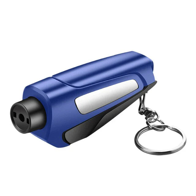 Portable Emergency Car Hammer with Seatbelt Cutter - Compact Safety Rescue Tool for Escape