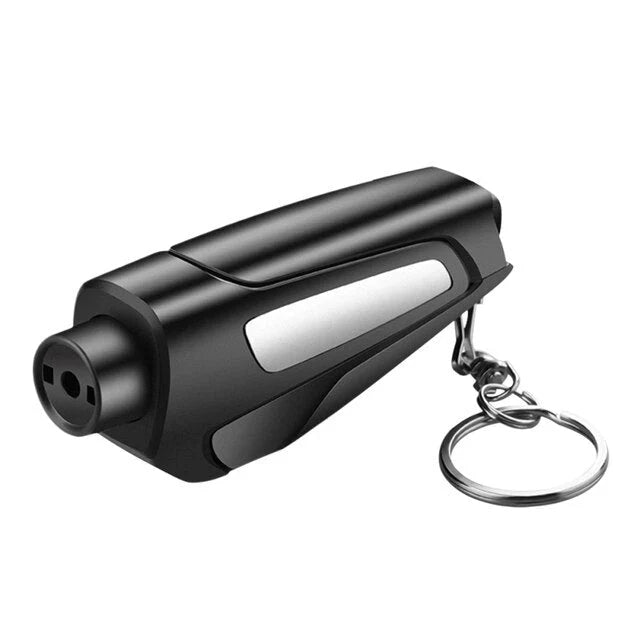 Portable Emergency Car Hammer with Seatbelt Cutter - Compact Safety Rescue Tool for Escape