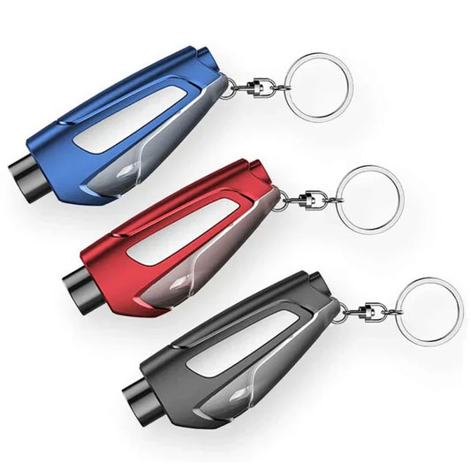 Portable Emergency Car Hammer with Seatbelt Cutter - Compact Safety Rescue Tool for Escape