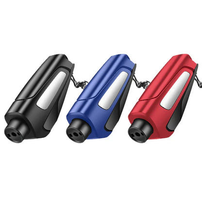 Portable Emergency Car Hammer with Seatbelt Cutter - Compact Safety Rescue Tool for Escape