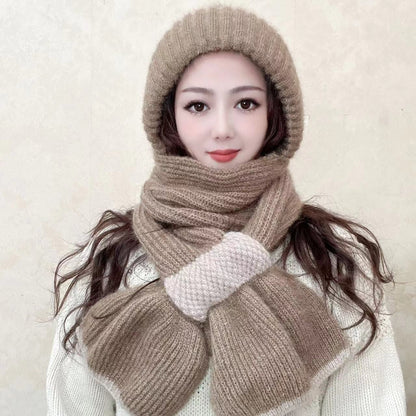 Cozy 2-in-1 Hooded Scarf