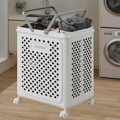 Collapsible Laundry Hamper With Wheels