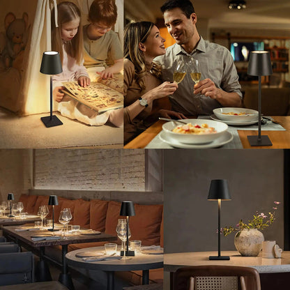 Sleek Rechargeable LED Table Lamp